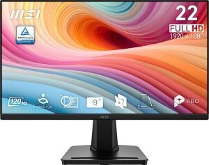 MSI 21.5 VA PRO MP225 E12VL 4MS 120HZ HDMI Ev Ofis Monitörü 1920x1080
