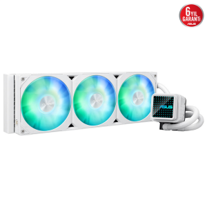ASUS 360mm PRIME LC 360 ARGB AM5-1851p Sıvı Soğutmalı İşlemci Fanı Beyaz 90RC0102-B0EAY0