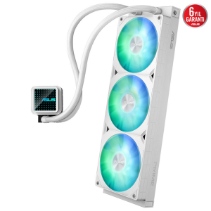 ASUS 360mm PRIME LC 360 ARGB AM5-1851p Sıvı Soğutmalı İşlemci Fanı Beyaz 90RC0102-B0EAY0
