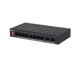 DAHUA 8port PoE 96w Gigabit Yönetilemez Switch DH-PFS3010-8ET-96