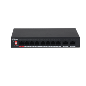 DAHUA 8port PoE 96w Gigabit Yönetilemez Switch DH-PFS3010-8ET-96