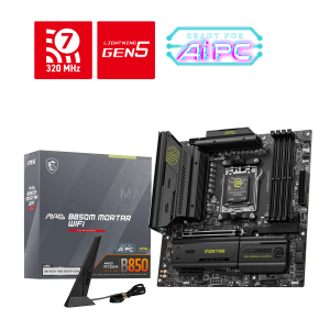MSI MAG B850M MORTAR WIFI7 DDR5 HDMI-DP PCIE 5.0 AM5 mATX