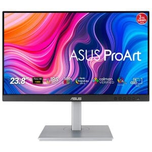 ASUS 23.8 IPS ProArt PA247CV 5ms 75Hz HDMI-DP TypeC Multimedya Gırafik Tasarım Monitörü 1920x1080