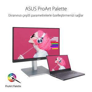 ASUS 23.8 IPS ProArt PA247CV 5ms 75Hz HDMI-DP TypeC Multimedya Gırafik Tasarım Monitörü 1920x1080