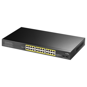 CUDY 24port PoE 300w 2-SFP Gigabit Yönetilemez Switch GS1028PS2