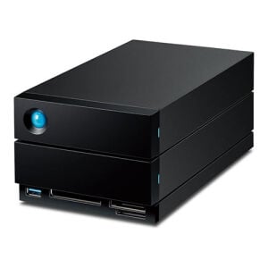 LACIE 48TB 2big Dock STLG48000400 2-Bay Thunderbolt 3 Profesyonel RAID Depolama ve Docking Sistemi