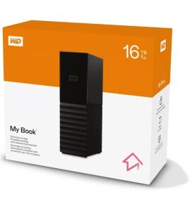 Wd 16TB MyBook 3.5 Usb3 WDBBGB0160HBK-EESN Taşınabilir Disk Siyah