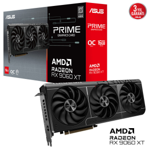 ASUS 16GB PRIME RX9060XT-O16G GDDR6 128bit HDMI-DP PCIE 5.0