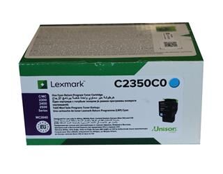 Lexmark C2350C0 1.000 Sayfa Cyan Mavi Toner C2325-2425-2535 MC2325-2425-2535-2640