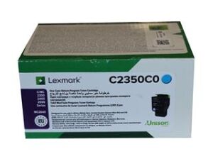 Lexmark C2350C0 1.000 Sayfa Cyan Mavi Toner C2325-2425-2535 MC2325-2425-2535-2640