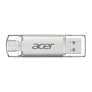 Acer 512GB USB 3.2 UT300-512GB USB-A+USB-C Çift Taraflı Metal Flash Bellek
