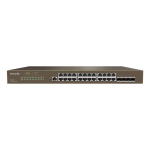 TENDA 24port  4-SFP 10GbE Gigabit Yönetilebilir Switch TEG3328F