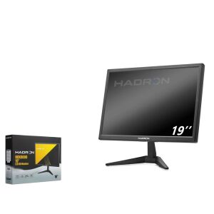 Hadron Hdx9000 19 Led HD Monitör HDMI + VGA 75HZ 1440X900 Panel Siyah