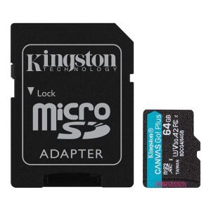 KINGSTON 64GB Micro SD Kart CANVAS GO+ SDCG4/64GB