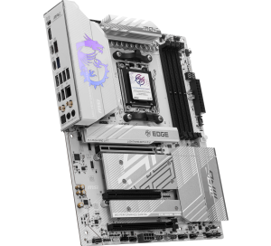 MSI MPG B850 EDGE TI WIFI7 DDR5 HDMI DP PCIE 5.0 AM5 ATX Beyaz