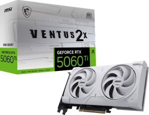 MSI 8GB RTX5060TI VENTUS 2X OC WHITE PLUS GDDR7 128bit HDMI-DP PCIE 5.0