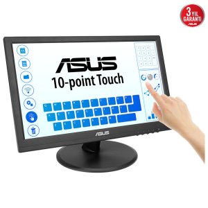 ASUS 15.6 IPS Dokunmatik VT169HE 5ms 60Hz HDMI Taşınabilir Monitör 1920x1080