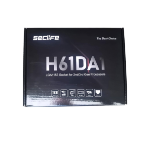 SecLife H61DA1 DDR3 HDMI PCIe 16X v3.0 1155p mATX