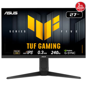 ASUS 27 IPS TUF GAMING VG279QML5A 0.3MS 240HZ HDMI-DP Gaming Monitör 1920x1080