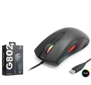 GOOD PRO G802 RGB Gaming Mouse 7200 DPI 8 Tuş 1000Hz Siyah