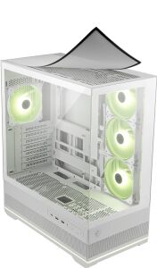 MSI MAG PANO 110R PZ WHITE Gaming Mid-Tower PC Kasası Beyaz