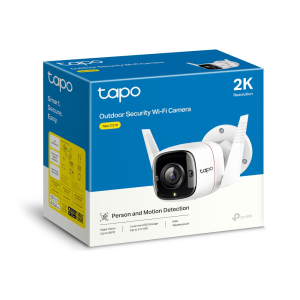 TP-LINK 2MP Bullet WiFi Kablosuz Pilli Dış Mekân IP Kamerası Tapo C400