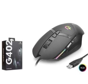 GOOD PRO G402 RGB Gaming Mouse 7200 DPI 7 Tuş 1000Hz Siyah