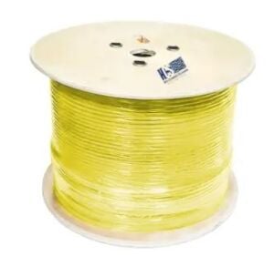 HCS 500metre H06-00402-DP8-FV0000 CAT6 UTP 4x2x23AWG LS0H Sarı/Lszh Network Kablosu