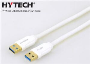 Hytech HY-W315 2 m İki Ucu Erkek USB Kablo