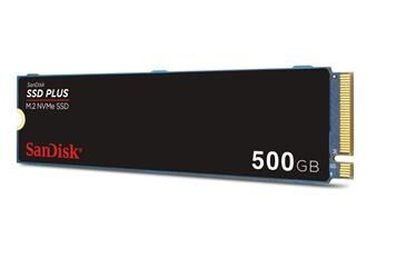 SanDisk 500GB SSD PLUS 2400MB-1500MB-s M.2 PCIe Gen 3.0 NVMe SSD SDSSDA3N-500G-G26