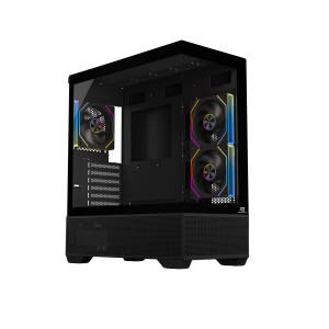 POWERBOOST 750W 80+ BRONZE PB-J9031BM 3-ARGB Fanlı SeaView Gaming Mid-Tower PC Kasası