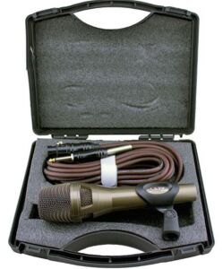 Sline T-MKE01 Audio Premium Seri Metal Gövde Kablolu El Mikrofunu Çantalı