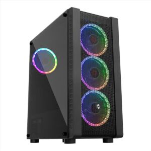 FRISBY  650W 80+ FC-9320G Gaming Mid-Tower ATX PC Kasası