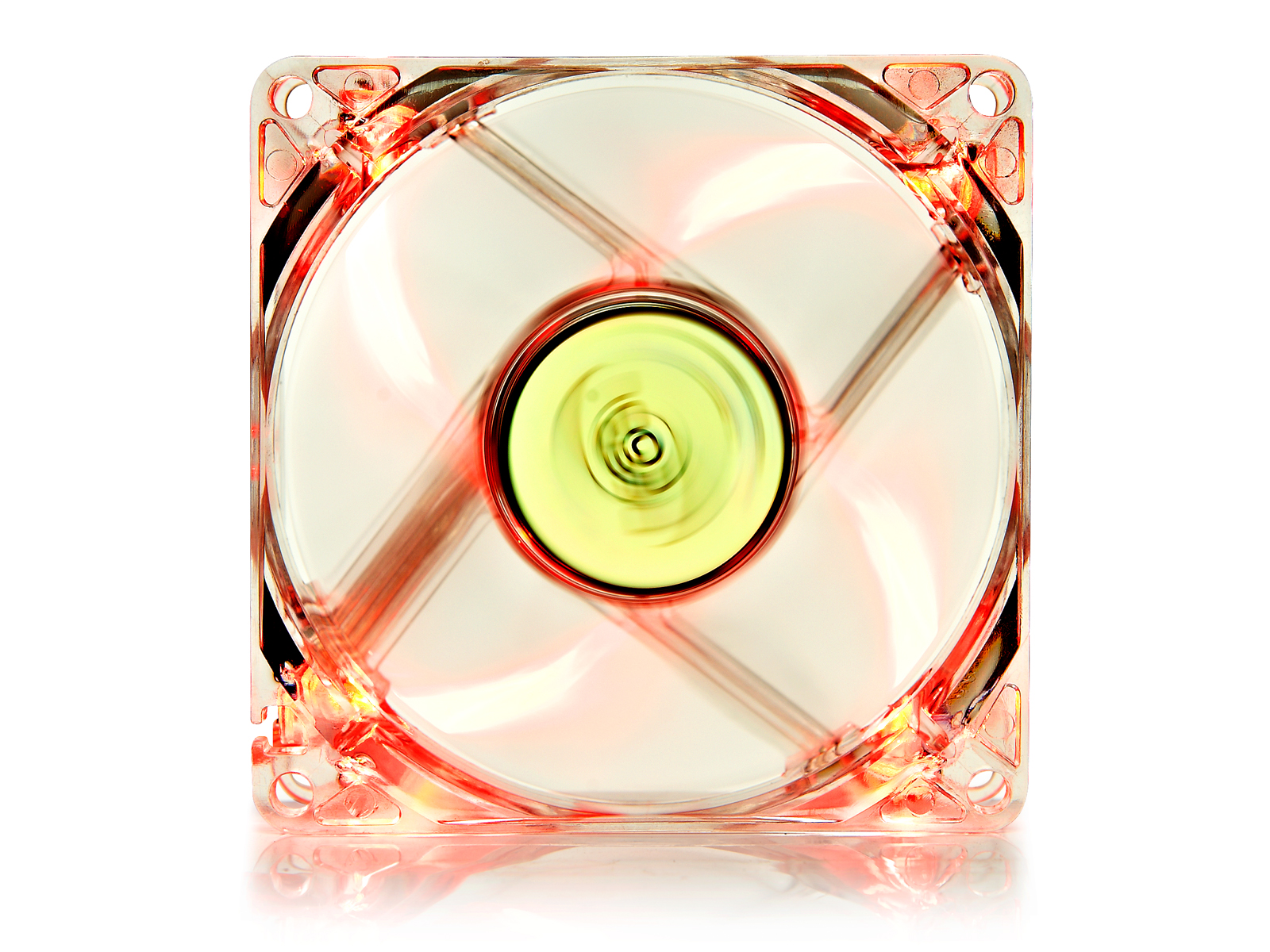 DEEPCOOL XFAN 80L/R 8cm Kırmızı Ledli Kasa Fanı