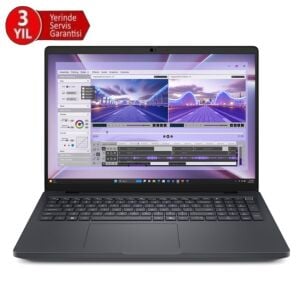 DELL 16” PRO MAX MC16250_2 ULTRA 7 255H-32GB DDR5 RAM-1TB NVME-6GB RTX PRO500 BWL-W11P Taşınabilir İş istasyonu