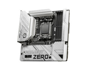 MSI B650M PROJECT ZERO WIFI6E DDR5 HDMI-DP TYPEC PCIE 4.0 AM5 mATX