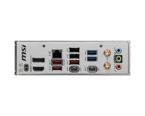 MSI B650M PROJECT ZERO WIFI6E DDR5 HDMI-DP TYPEC PCIE 4.0 AM5 mATX