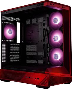 MSI PANO 130R MLG EDITION Gaming Mid-Tower PC Kasası Kırmızı-Siyah
