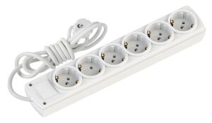 Mutlusan Rı-Tech 6lı 1,5mt  Şok Koruma USB+TYP-C ANAHT. Topraklı Grup Priz (Ç.K.)(3X1.5 1.5 MT)