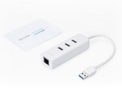 UE330 USB3.0 3 Port Hub ve Gigabit Ethernet Adaptör Çoklayıcı