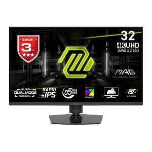 MSI 31.5 IPS MAG 322URDF E16 0.5ms 160Hz HDMI-DP Gaming Monitör 3840x2160