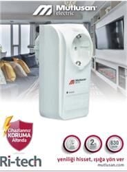 Mutlusan Tekli Şok Korumalı  Priz (001 888 100004 00 00)
