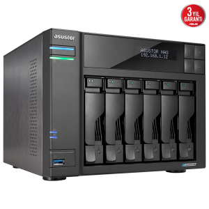 Asustor AS6706T 6 Yuvalı Dikili Tip Nas Depolama Ünitesi