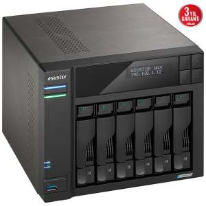 Asustor AS6706T 6 Yuvalı Dikili Tip Nas Depolama Ünitesi