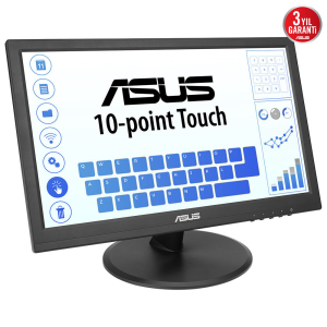 ASUS 15.6 IPS Dokunmatik VT169HE 5ms 60Hz HDMI Taşınabilir Monitör 1920x1080 / 90LM09V1-B01170