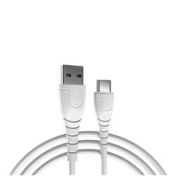 Hytech HY-XTK30 2.4A Type-C 90cm Beyaz Hızlı Şarj Kablosu