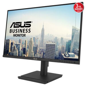 ASUS 27 IPS BE27ACGN 120HZ HDMI-DP TYPEC RJ45 Pivot Kurumsal Monitör 2560x1440 / 90LM03I0-B03K71
