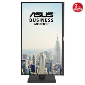 ASUS 27 IPS BE27ACGN 120HZ HDMI-DP TYPEC RJ45 Pivot Kurumsal Monitör 2560x1440 / 90LM03I0-B03K71