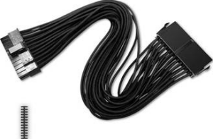 DEEPCOOL EC300-24P-BK 24-Pin ATX rgl G Kayna�� Uzatma Kablosu (Siyah)