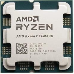 AMD Ryzen 9 9900X3D 4.4GHZ 5.5GHZ 144MB 12C-24T 120W AM5 Tray